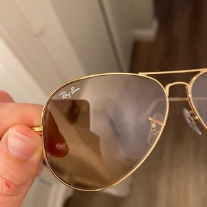Like new Authentic Ray Ban Aviators